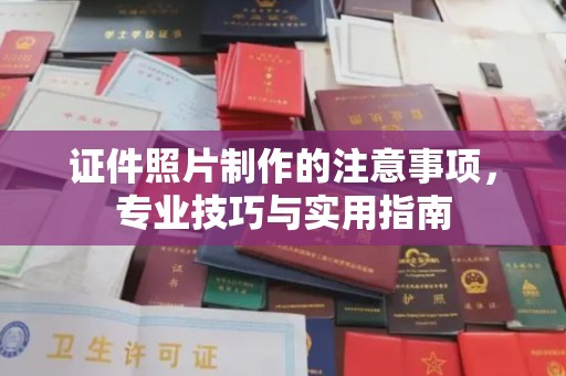 淄川证件照片制作的注意事项，专业技巧与实用指南